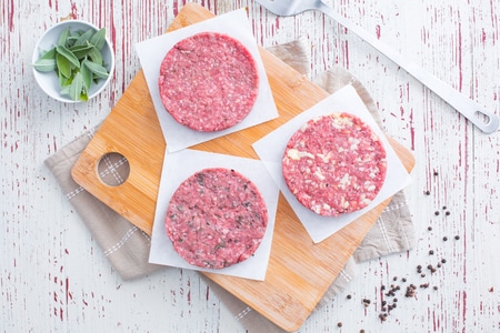 Hamburger de viande fait maison