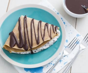 Crêpe au café