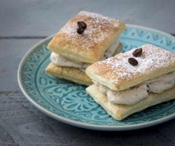 Feuilletés au café