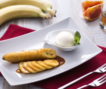 Banane flambées