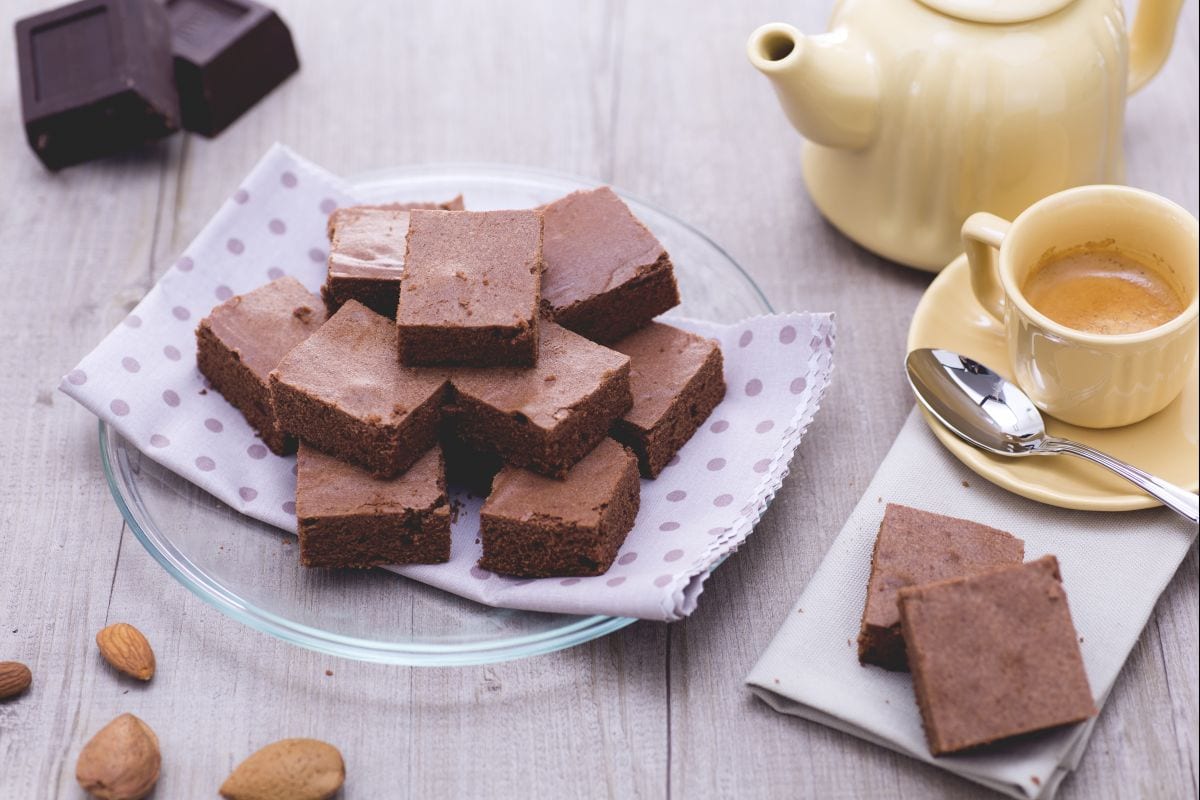 Tranches au chocolat et parfum d'amande