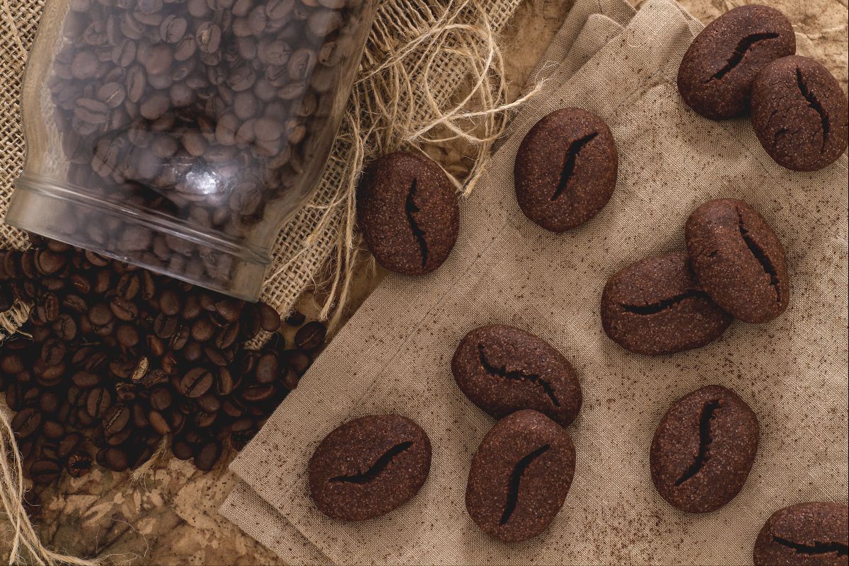 Biscuits grain de café
