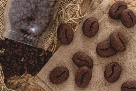 Biscuits grain de café