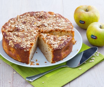 Gâteau aux pommes aux 4 céréales