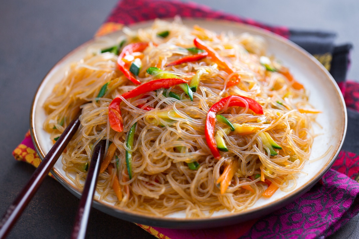 Spaghettis de soja
