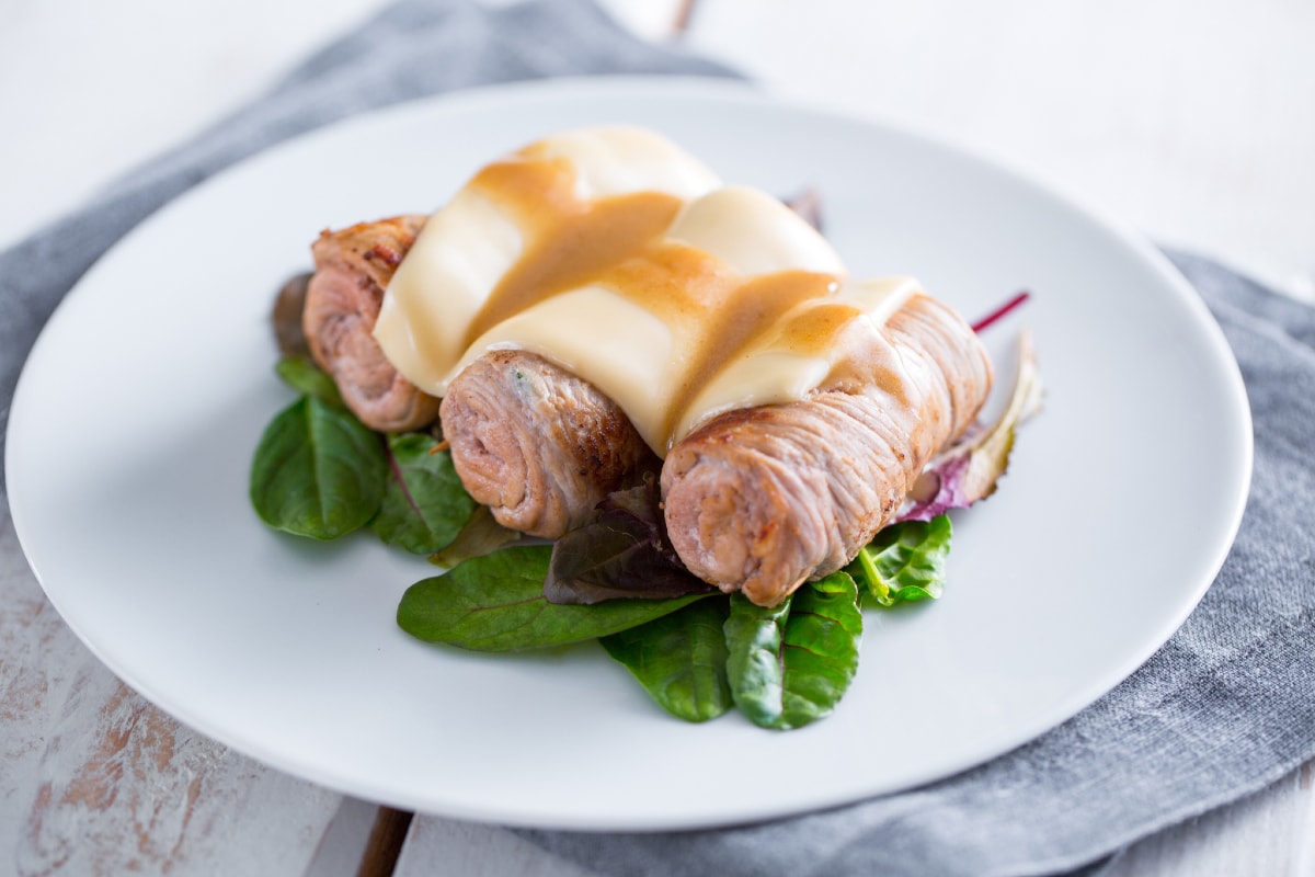 Roulades de viande au fromage