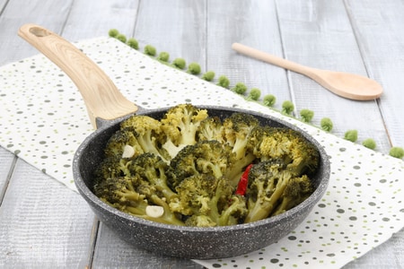 Brocolis à la poêle