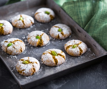 Biscuits à la pistache