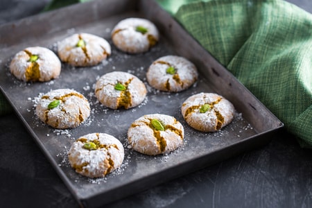 Biscuits à la pistache