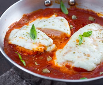 Poulet à la pizzaiola