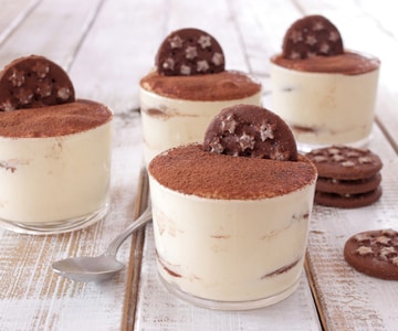 Tiramisu avec biscuits Pan di Stelle®