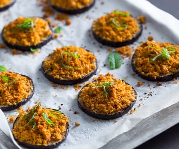 Aubergines gratinées