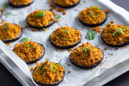 Aubergines gratinées