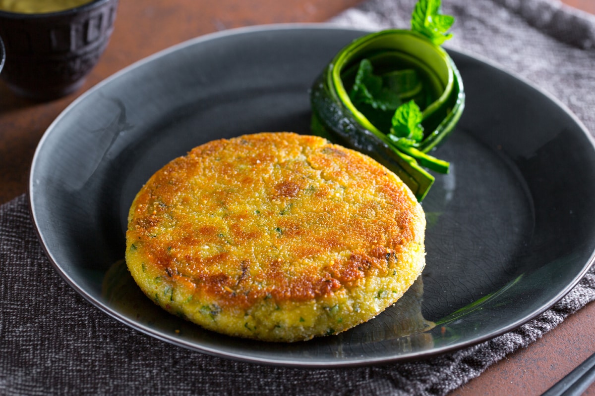 Burger de courgettes