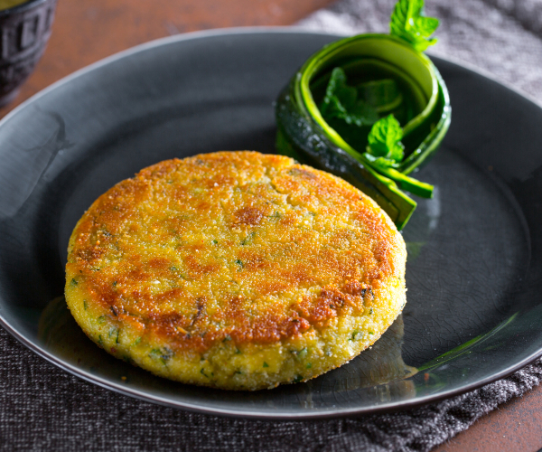 Burger de courgettes