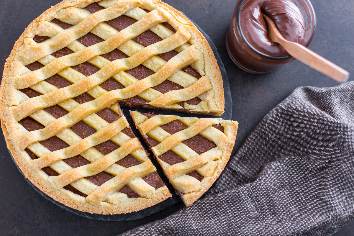 Tarte à la ricotta et Nutella