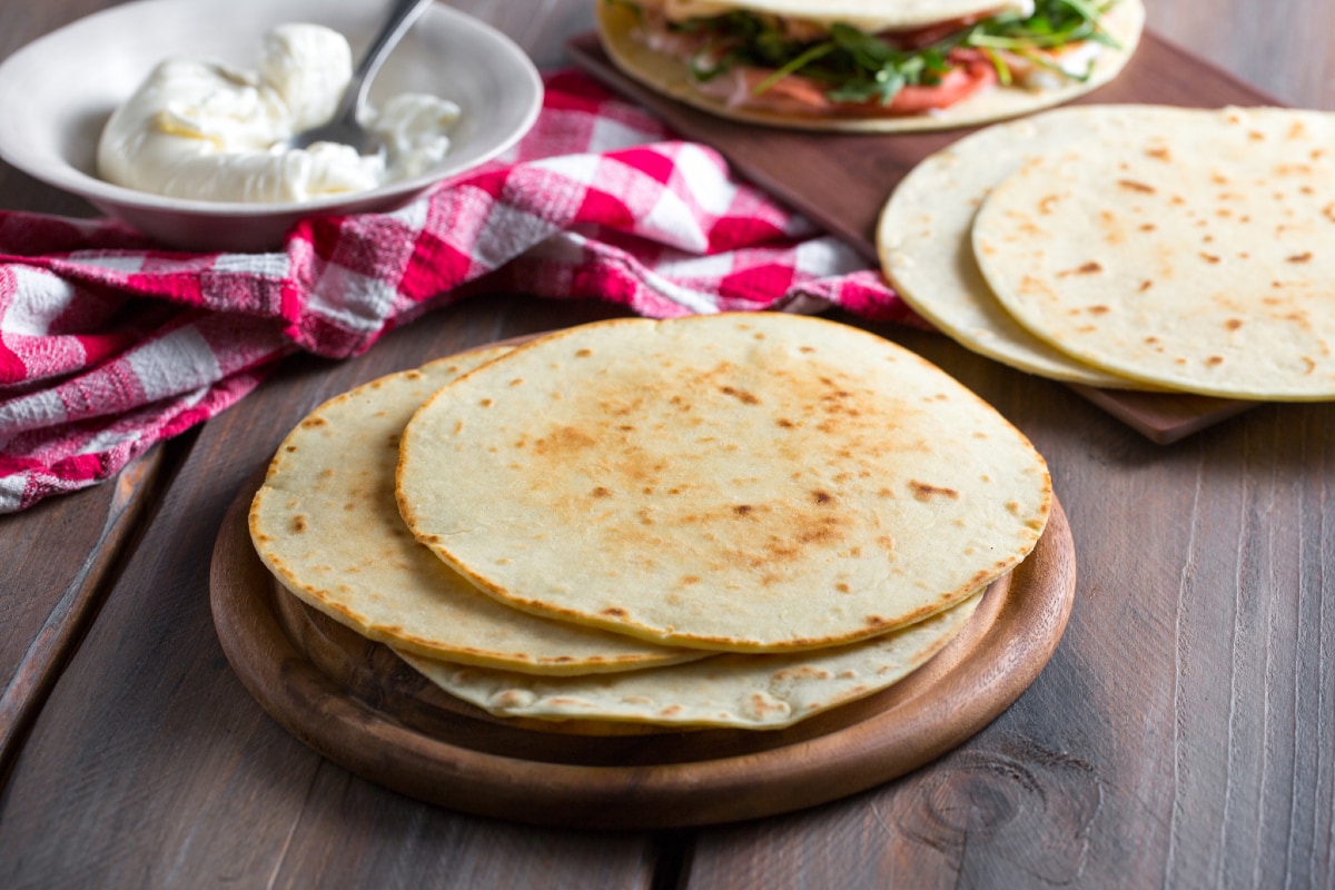 Piadina sans gluten