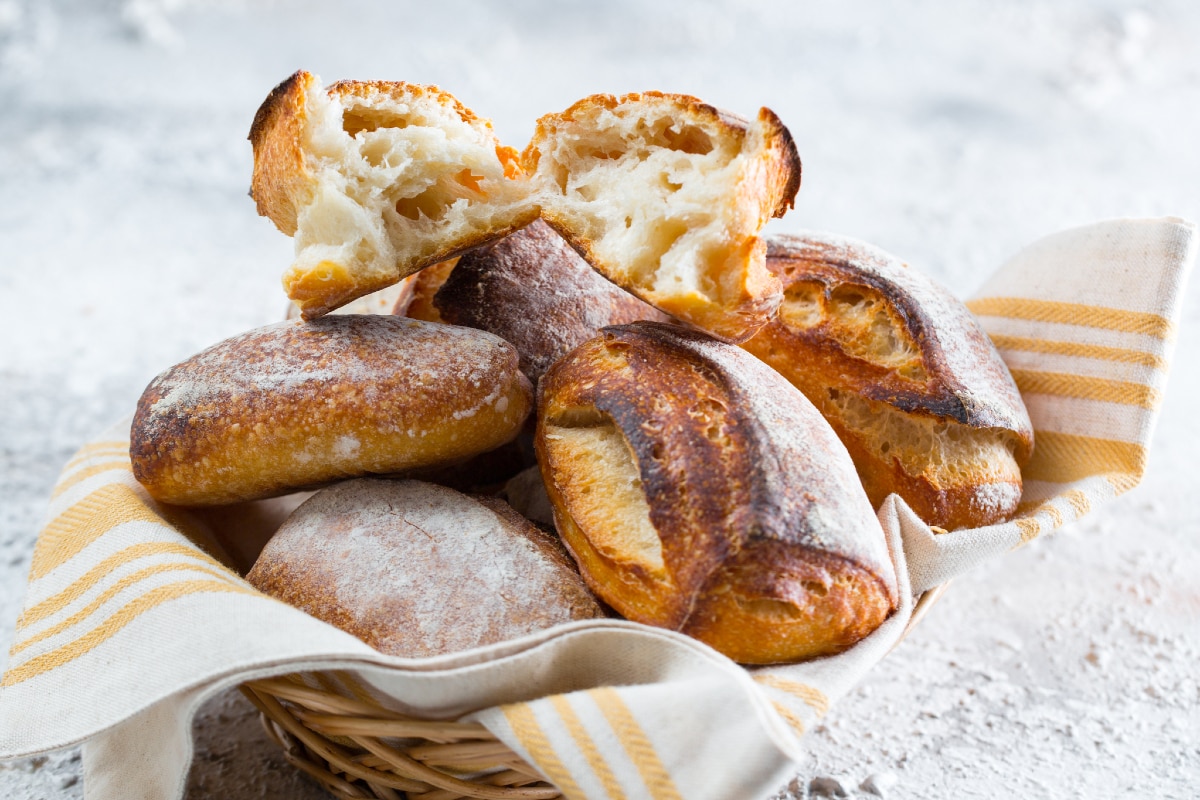 Petits pains au levain