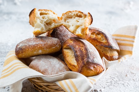 Petits pains au levain