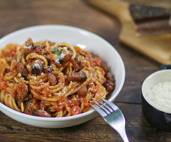 Spaghetti au rancetto