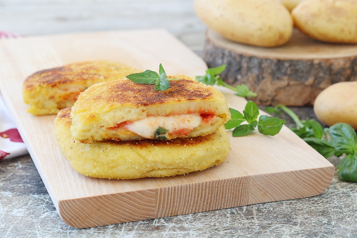Toast de pommes de terre à la pizzaiola