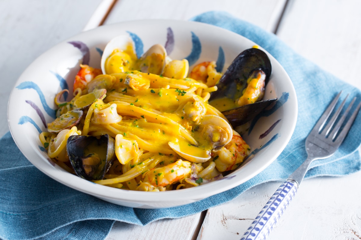 Carbonara de la mer viareggina