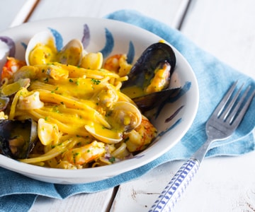 Carbonara de la mer viareggina