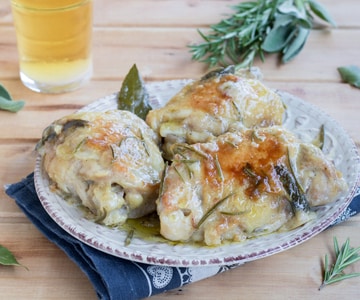 Poulet à la bière