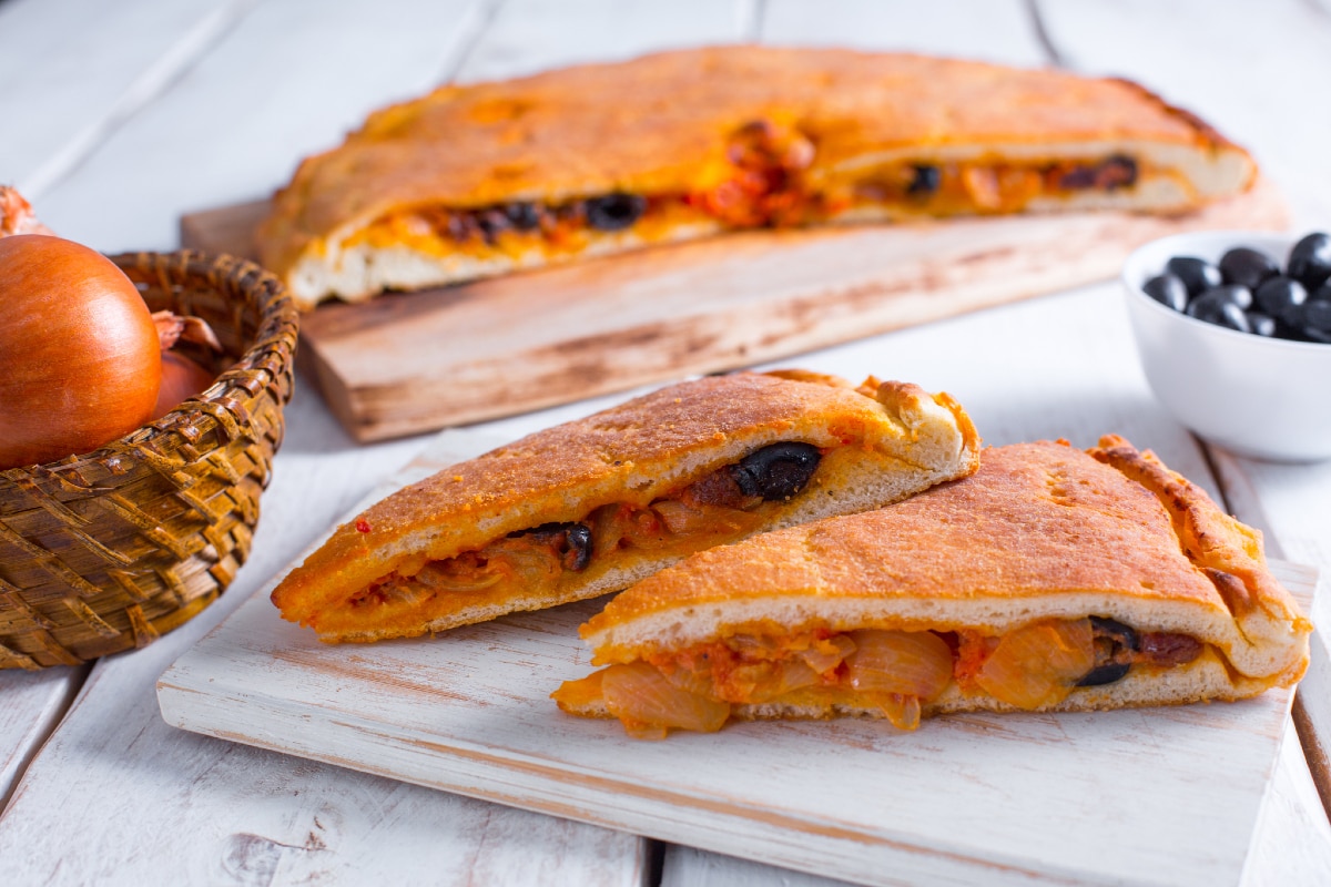 Calzone aux oignons