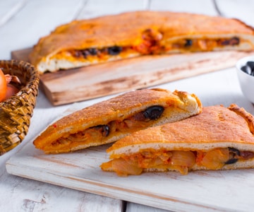 Calzone aux oignons