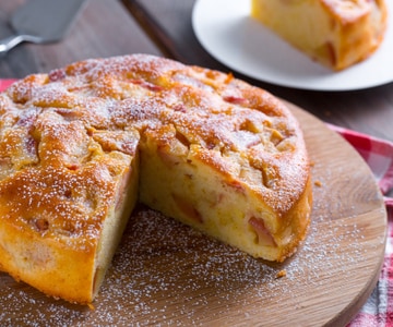 Gâteau aux pommes à l'eau