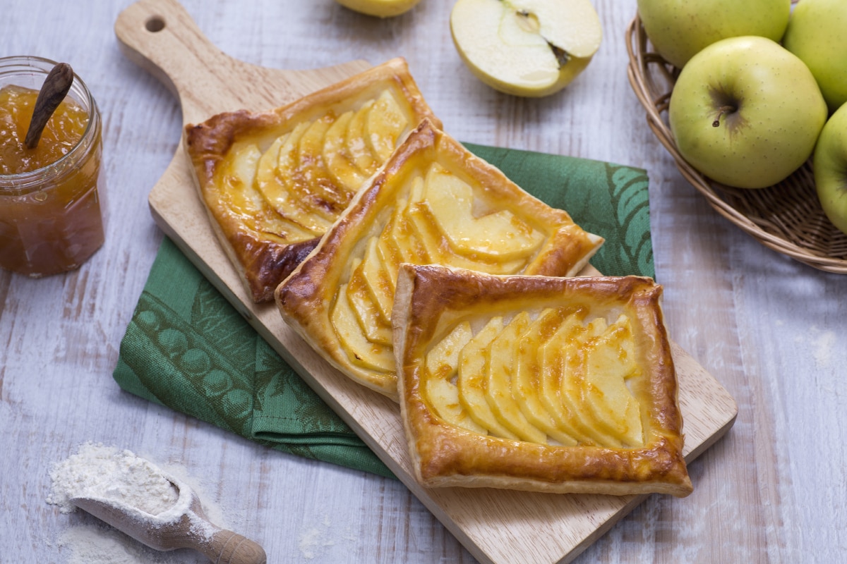 Feuilletés aux pommes