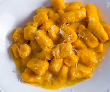 Gnocchis de potiron sans pétrissage