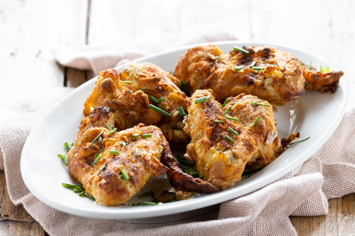 Ailes de poulet au four