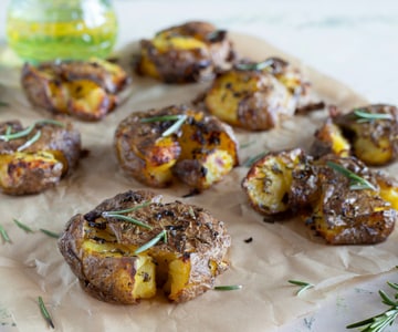 Pommes de terre écrasées