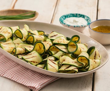 Courgettes grillées