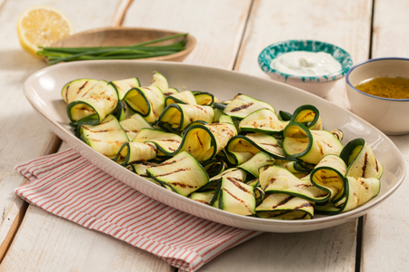 Courgettes grillées