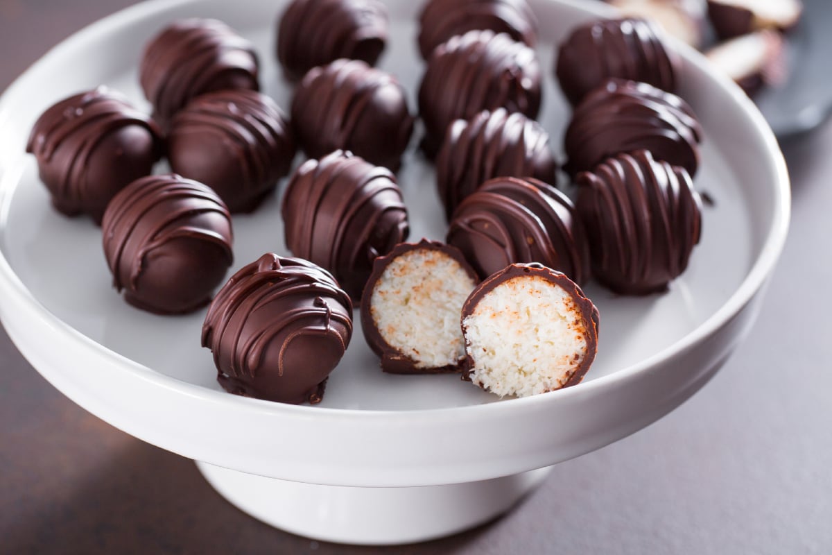 Chocolats à la noix de coco