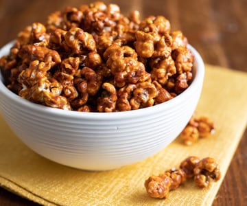 Pop-corn au caramel salé