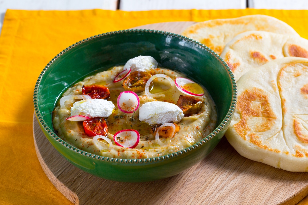 Babaganoush à l'italienne