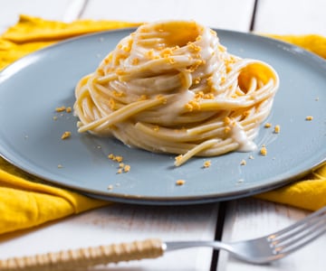 Spaghetti à la boutargue