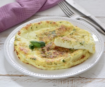 Omelette aux blancs d'œufs
