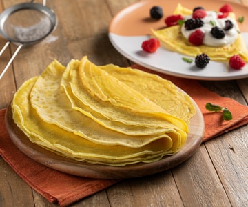Crêpe sans œufs