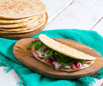 Piadina épaisse romagnole