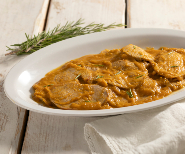 Rôti de veau à la poêle