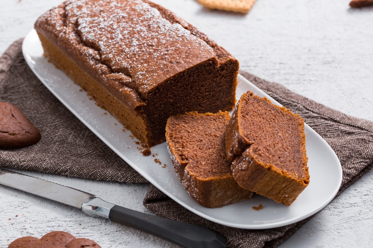 Gâteau lait et biscuits