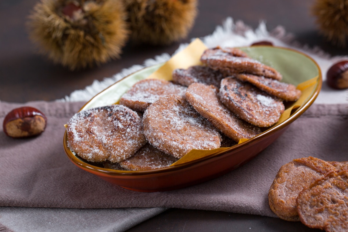 Beignets de châtaignes toscans
