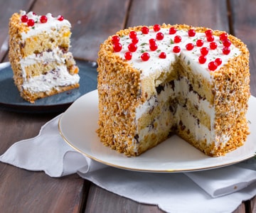 Panettone farci avec crème et mascarpone