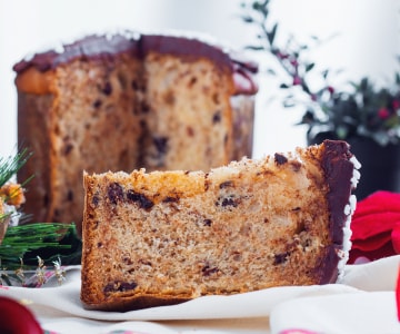 Panettone griottes et chocolat