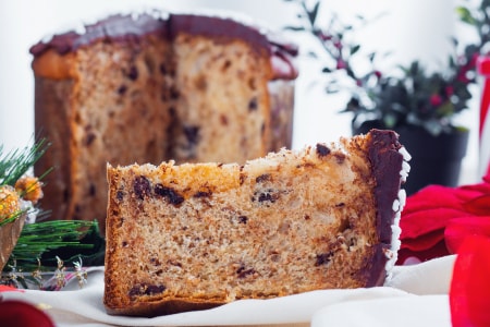 Panettone griottes et chocolat